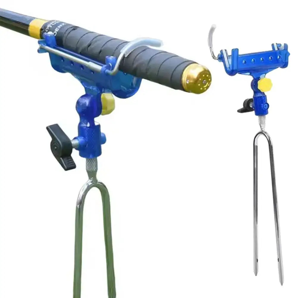 360° Adjustable Stainless Steel Fishing Rod Holder Bracket