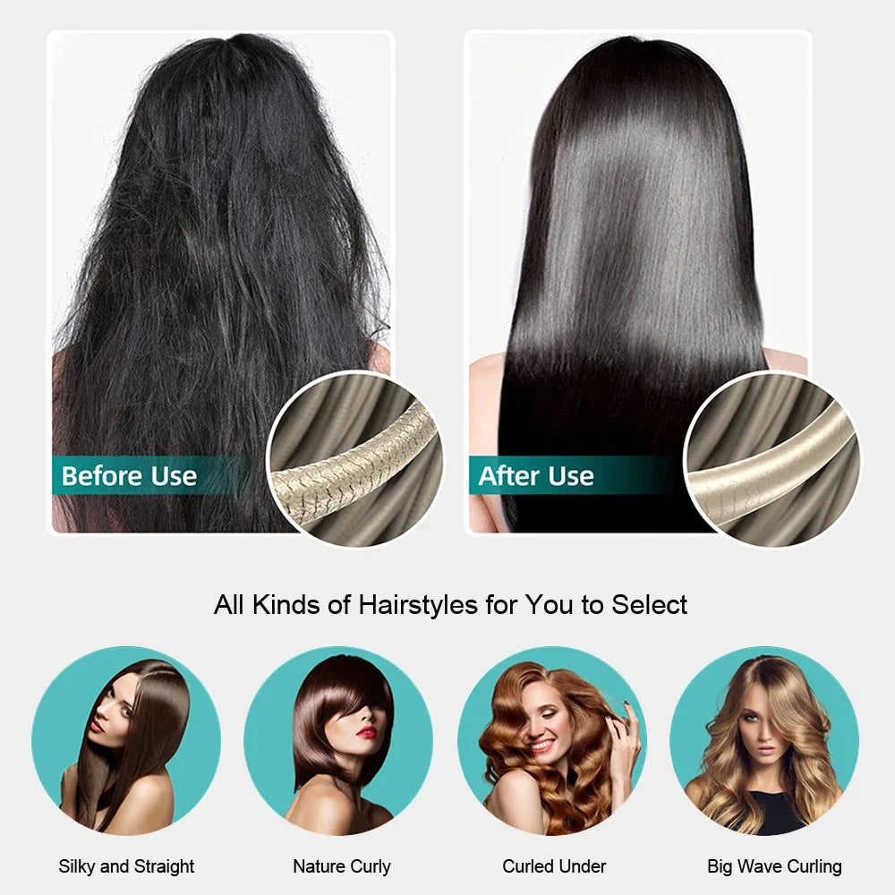 URGGU Plasma Hair Straightener 260°C Ceramic Flat Iron
