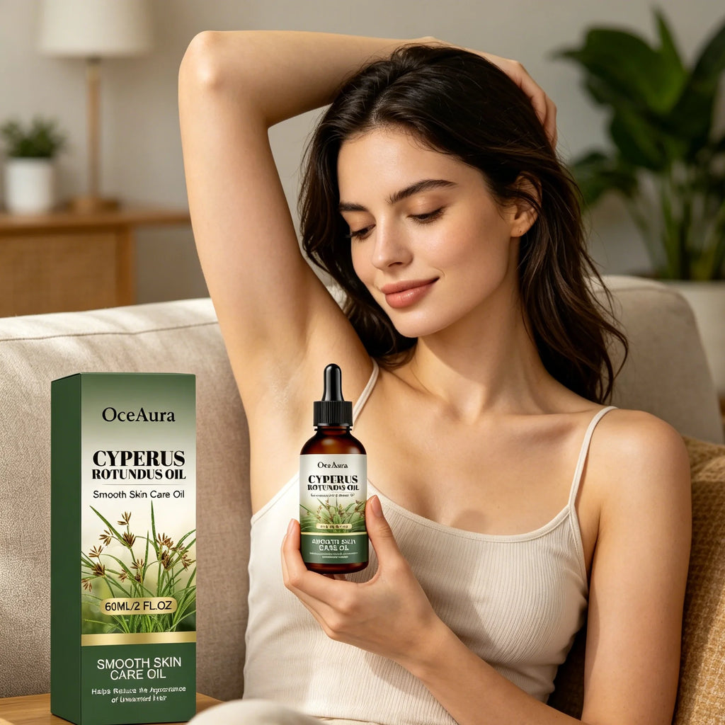 Cyperus Rotundus Post Hair Removal Oil For Bikini Wax Soothe Irritation Prevent Ingrown Hair Slow Pubic Hair Growth Gentle Oil Oasis Select