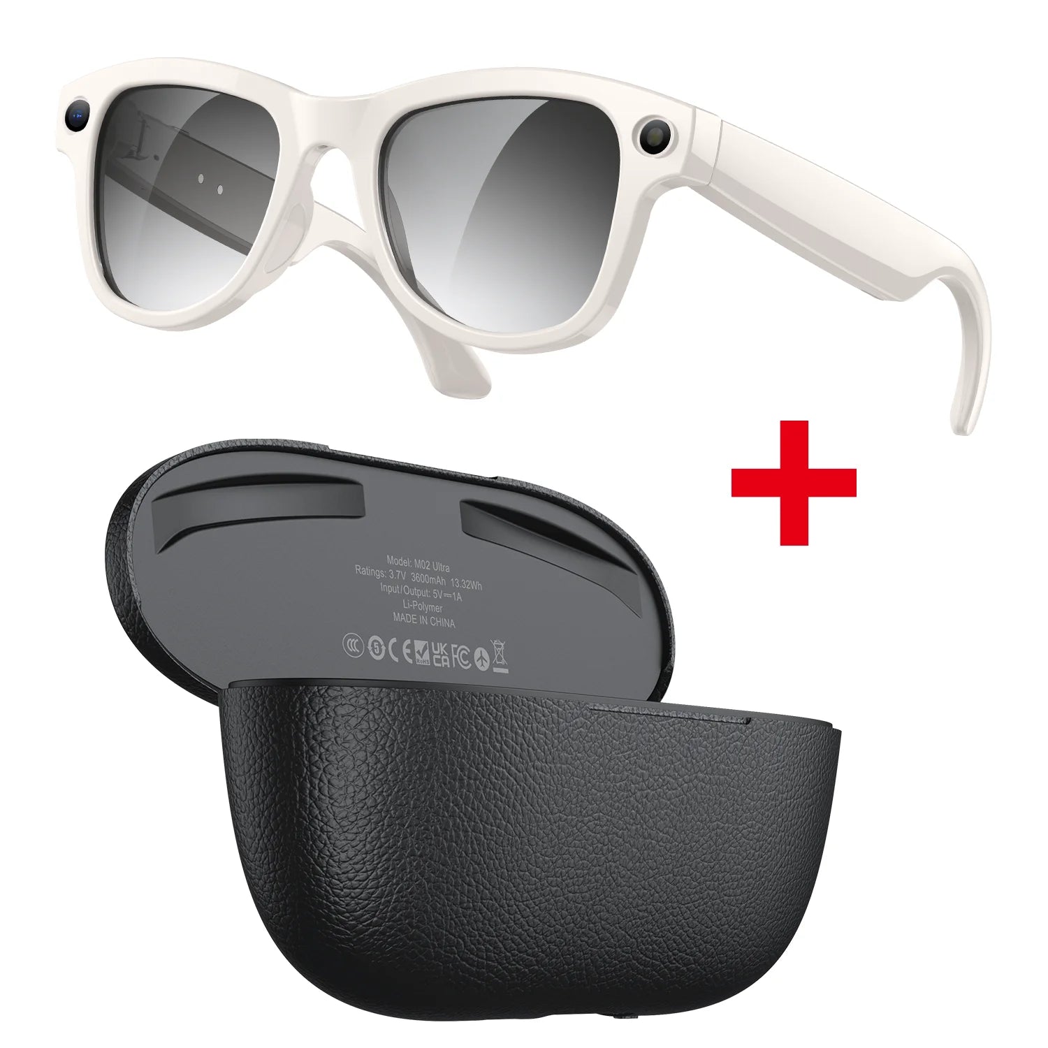 MINGCC M02-Ultra AI Smart Glasses | Camera, Calls & Translation