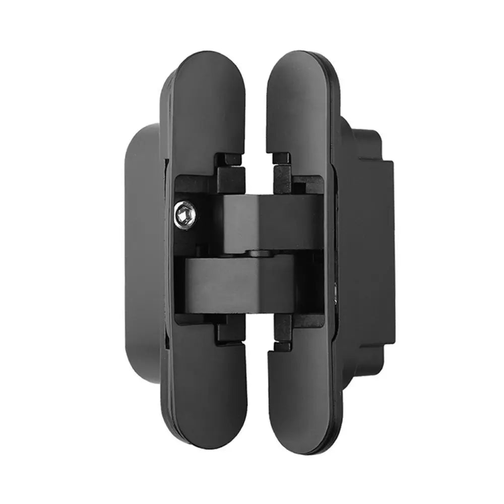 Stainless Steel Hardware Hidden Hinges invisible Loop Cross Door Hinge Furniture Supplies Window Accessories Oasis Select black