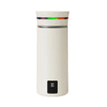 Automatic mixing electric temperature measurement, magnetic music Bluetooth portable coffee milk cup shaker cup tumbler Oasis Select 380ML off white