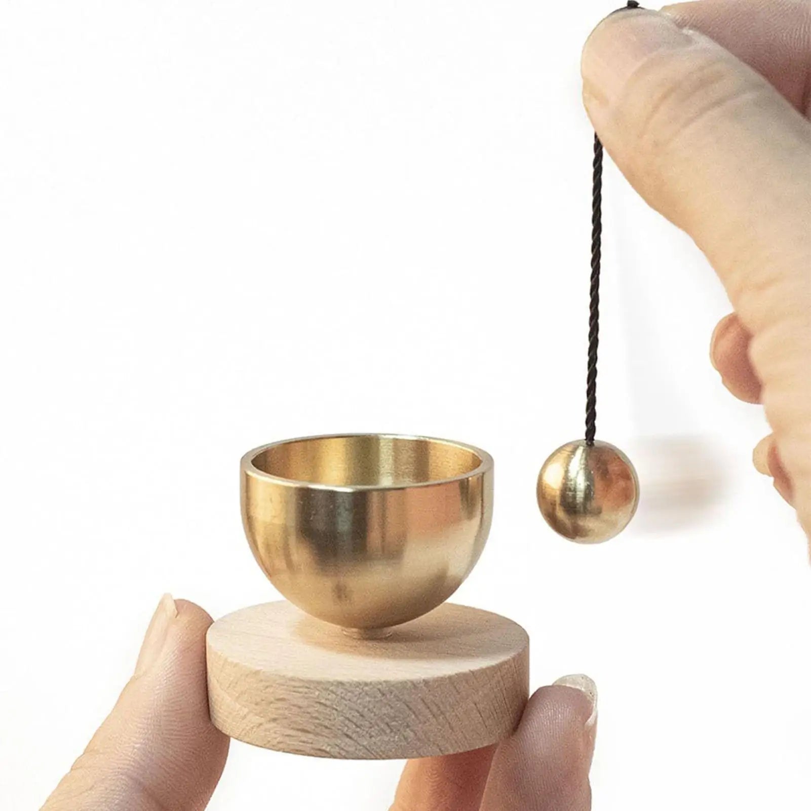Brass Singing Bowl Yoga Meditation Bowl for Sound Healing Stress Relief Buddha Mindfulness bowl Instrument Singing Bowl Set Oasis Select