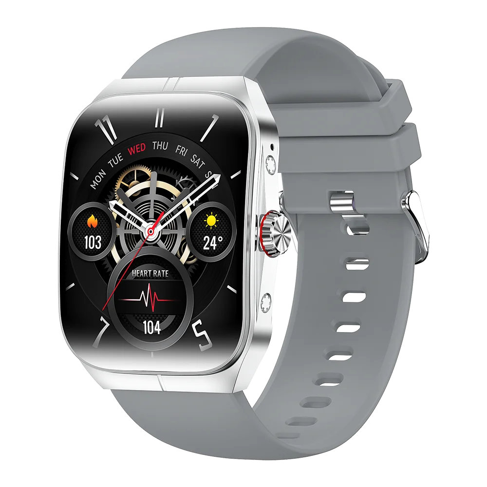 Men Smartwatch Women Sports Health Watches NFC 1.95" AMOLED Screen Music Waterproof Blue Tooth Call Heart Rate Voice Assistant Oasis Select SVGRS