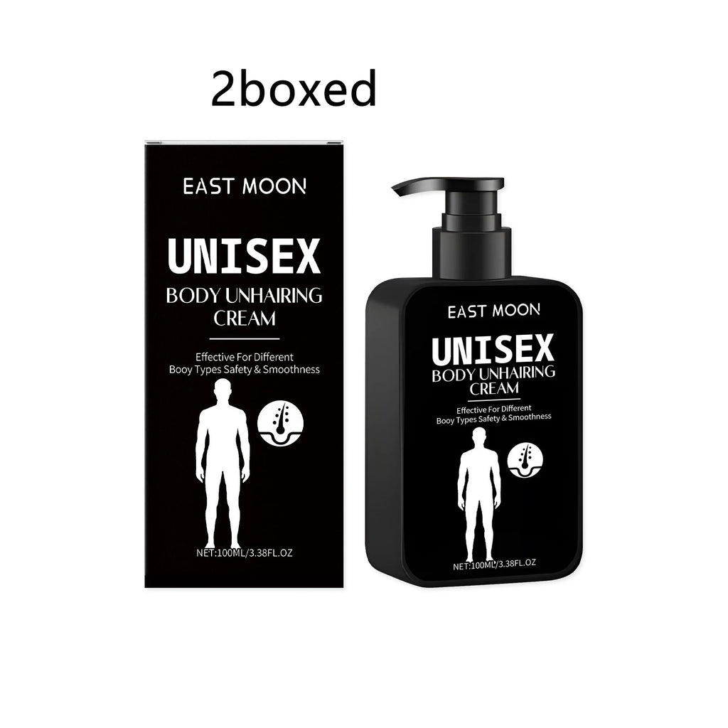 East Moon Painless Hair Removal Cream & Growth Inhibitor 100ml Hair Removal Cream Oasis Select 200ml boxed