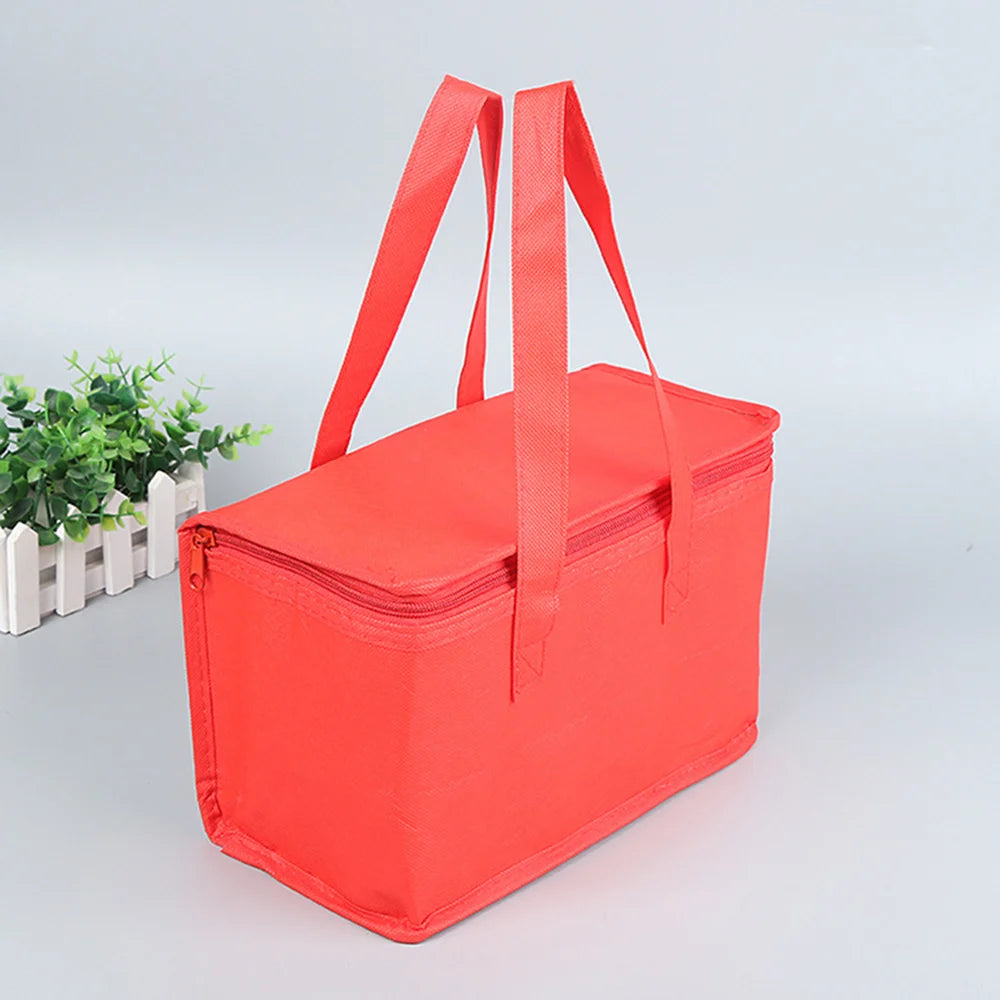 Portable Lunch Cooler Bag Folding Insulation Picnic Ice Pack Food Thermal Bag Drink Carrier Insulated Bags Food Delivery Bag Oasis Select