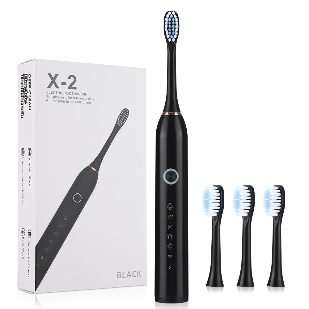 Hailicare Sonic Electric Toothbrush 6 Modes, 4 Heads, IPX67
