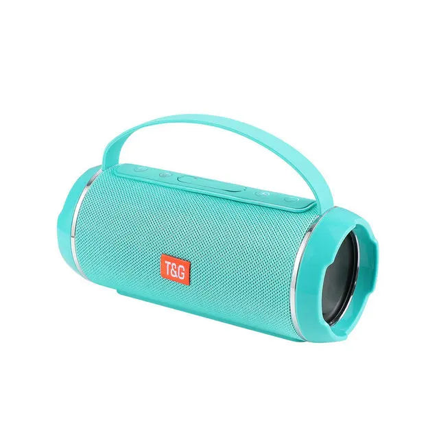 T&G Portable Bluetooth 5.3 Speaker – Waterproof, FM & Subwoofer