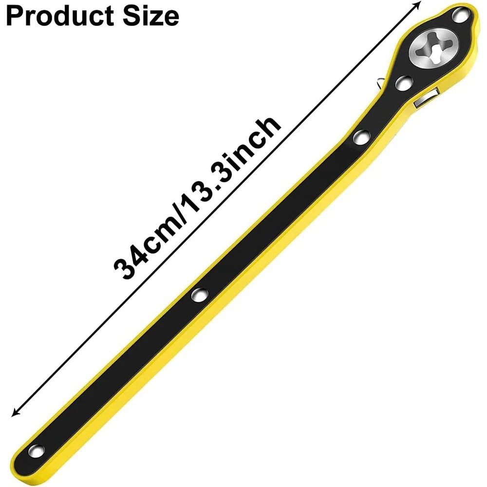 Universal Car Jack Ratchet Wrench – Cross & Dual Purpose Set