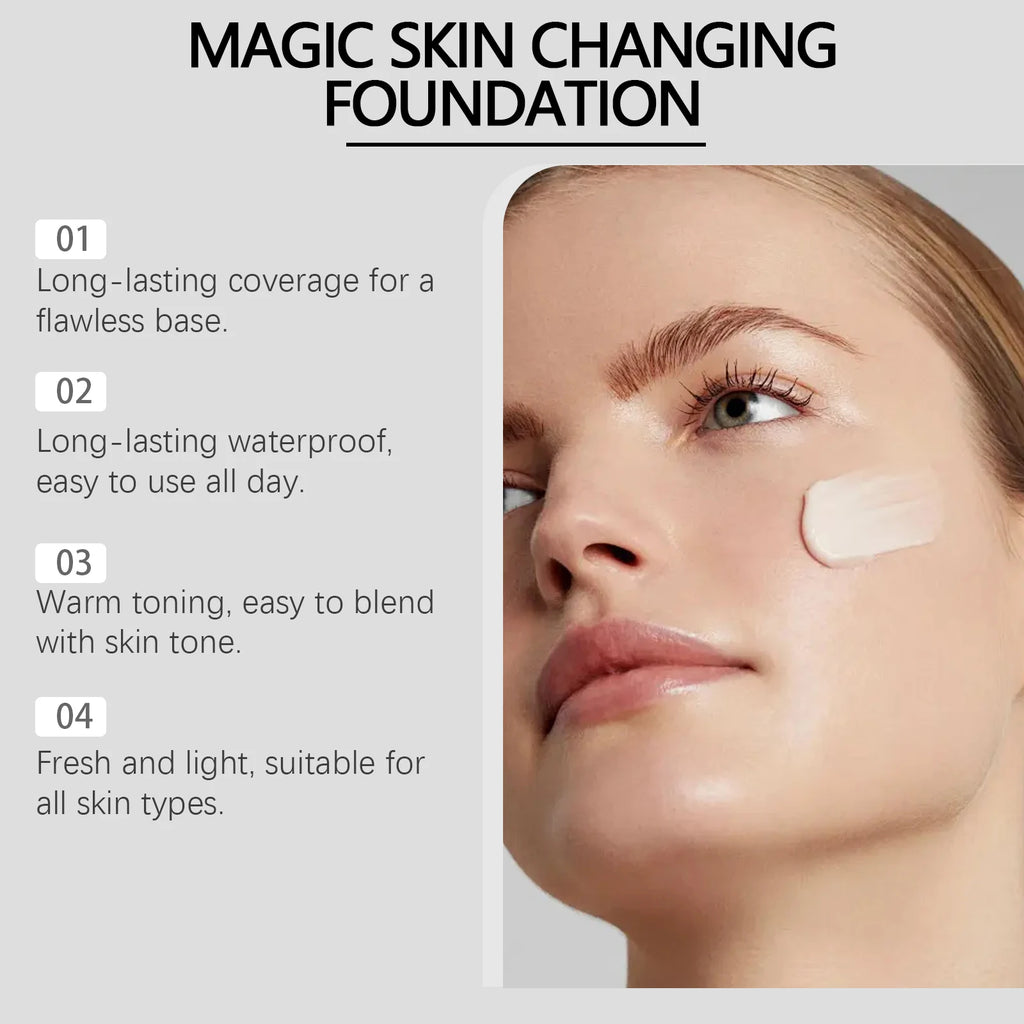 Eelhoe Color Changing Foundation SPF 30 Hyaluronic Acid 30ml