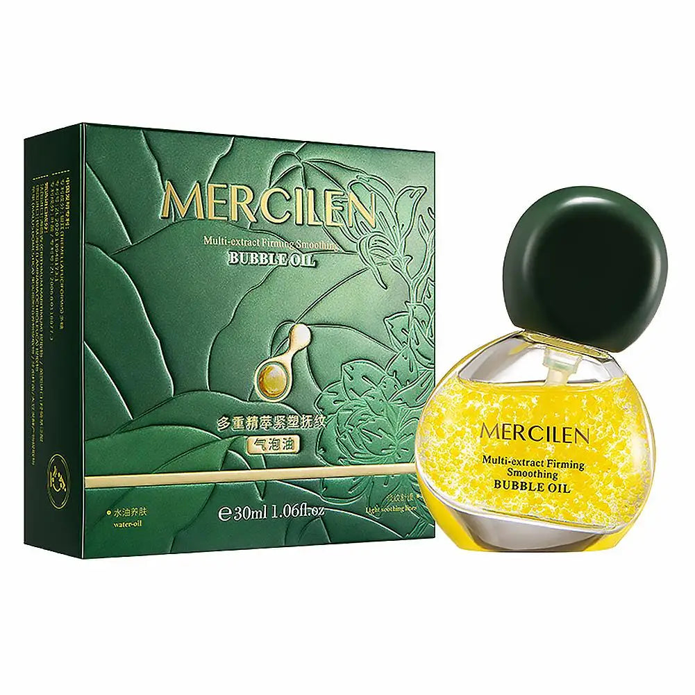 30ml Facial Supplements Skin Active Anti Aging Multi Premium Smoothing Bubble Oil Essence Elastic Delicate Face Serum Skincare Oasis Select 1pcs