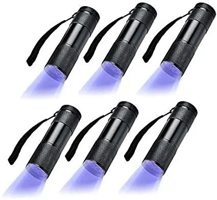 POCKETMAN 395nm UV Black Light Flashlight | Pet Stain Detector