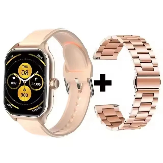 2.01" AMOLED Smart Watch – Bluetooth Calls & Fitness Tracker