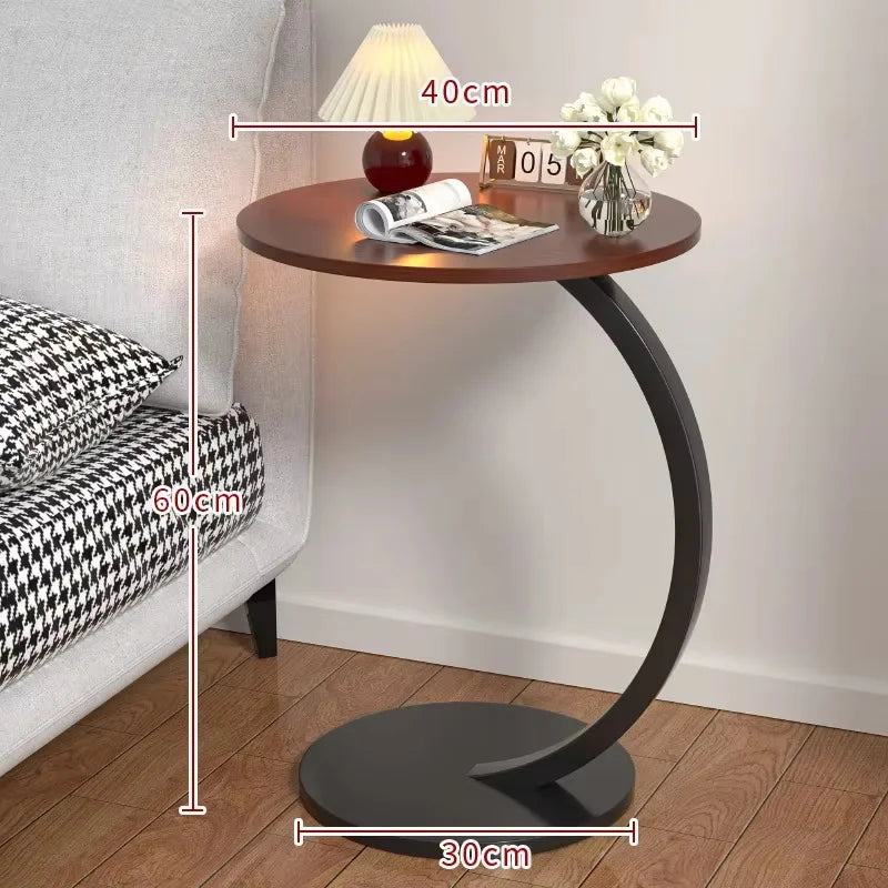 Bedside shelf, small round table, sofa side table, coffee table, bedside table Oasis Select