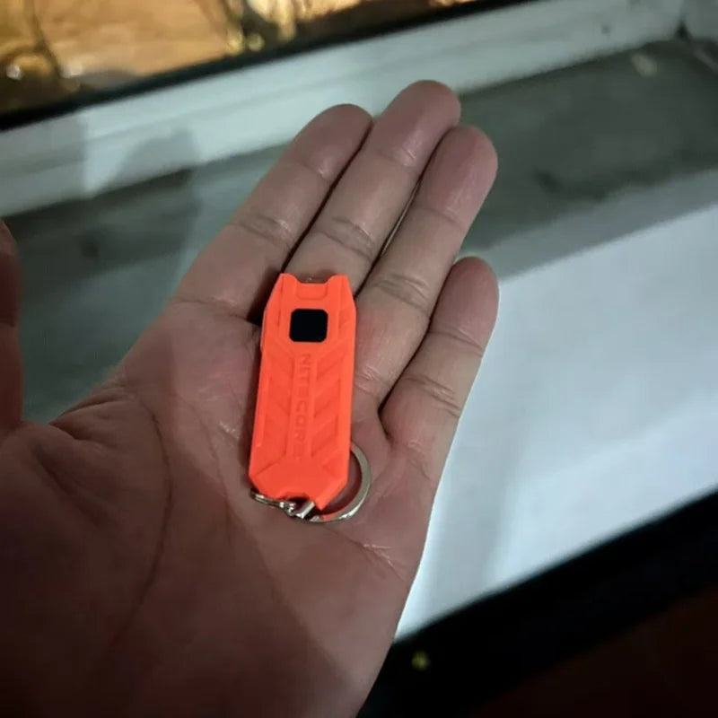 SHINEKNOT Mini LED Keychain Flashlight | USB Rechargeable, Waterproof