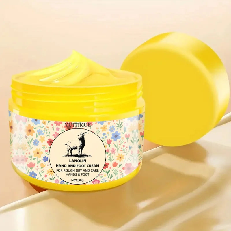 YUITIKUE Lanolin Hand & Foot Cream 50g – Dry Skin Repair