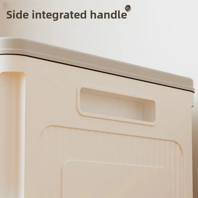 Multi-functional Clothes storage box Large capacity oversized household flip finishing box Bedside table Clothing storage box Oasis Select