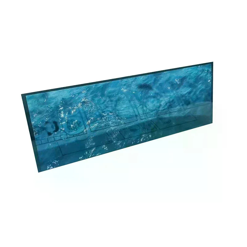Delicate Transparent Acrylic Ocean-Themed Bookmark Reading Mark Student Gift Premium Feeling Film Bookmarks Oasis Select