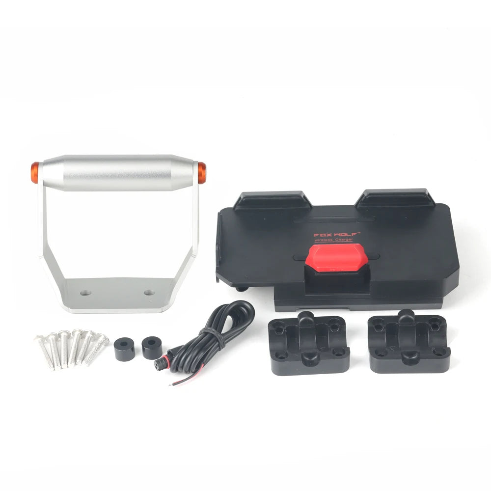 Phone & GPS Mount Bracket for KTM 790/890 ADV 2024+ | Wireless