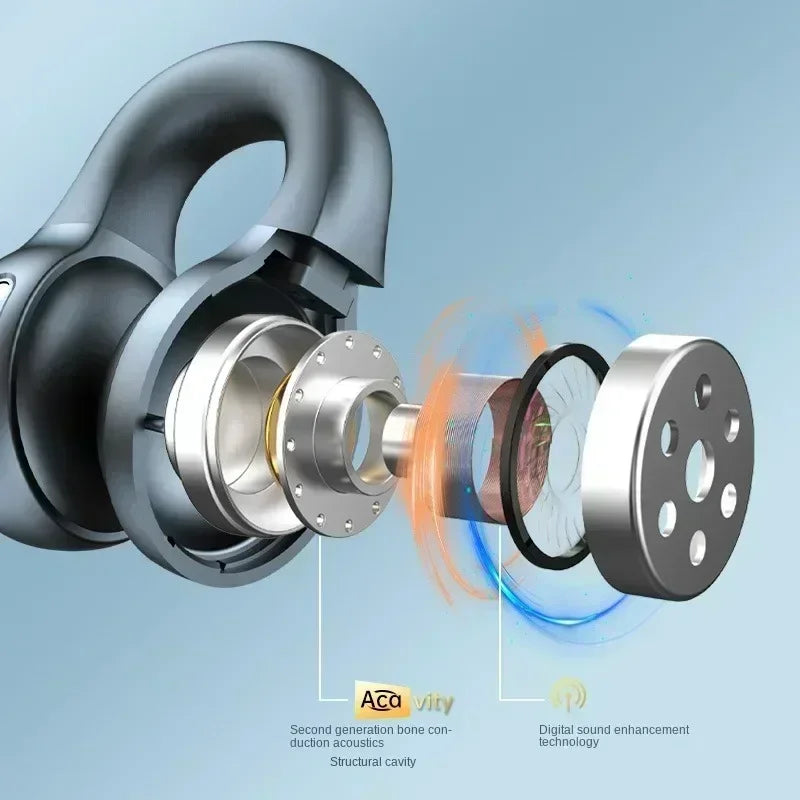 NEW X58 Wireless Earphone Noise Reduction Bluetooth LDE Power Display Earbuds in-Ear Headsets with Mic Touch Control for Phone Oasis Select