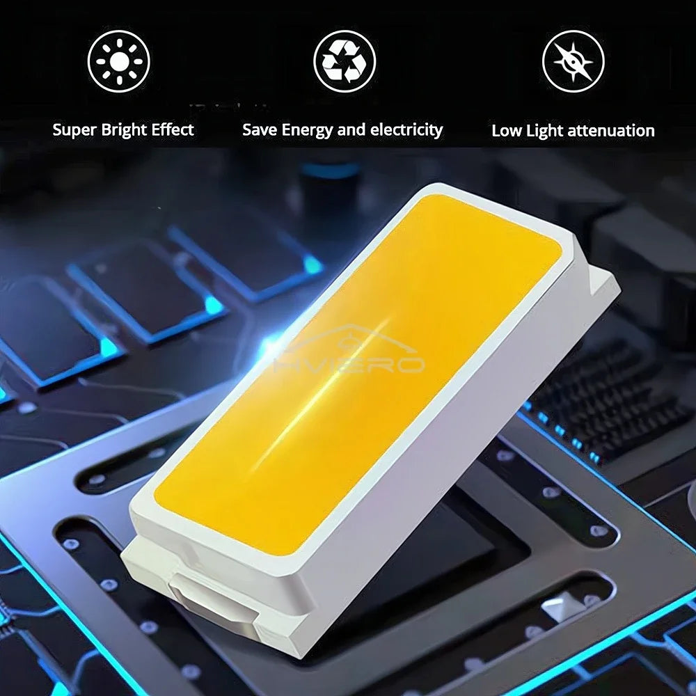 Solar COB Flashlight 6500LM | 6 Modes, Power Bank – HVIERO
