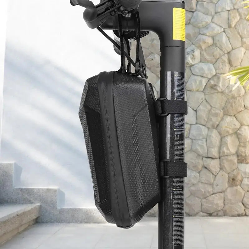 Electric Scooter Bag Waterproof EVA Hard Shell Storage Bag with 2L Capacity Quick Installation Front Frame Bag Hanging bags Oasis Select