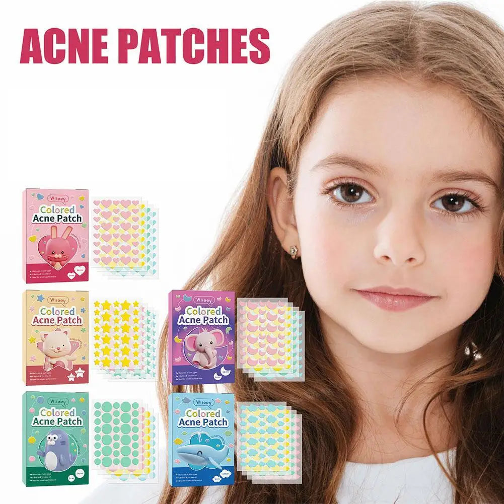 Cute Bunny Acne Pimple Patches – 144pc Invisible Spot Cover Acne Pimple Patches Oasis Select