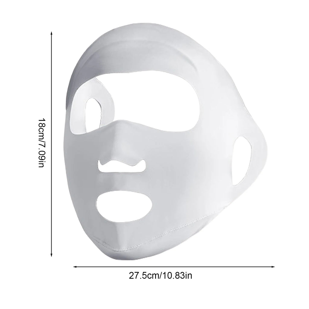 1PC UV Protection Face Mask Breathable Ice Silk Mask Washable Dustproof Sunscreen Mask Anti-UV Outdoor Riding Face Mask Oasis Select White 02