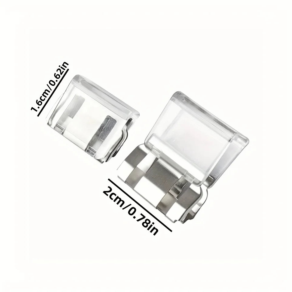 Invisible Pants Clips, DIY Pants Hem Clips, Invisible Pants Short Clips, 2/4/6/10/20pcs for Anti-Slip Pants Hem Fixtures, Oasis Select