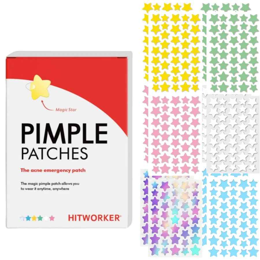 Star shaped hydrocolloid acne patch 240/480 tablets/box, non irritating absorption acne patch, effectively removes secretions Oasis Select 480pcs