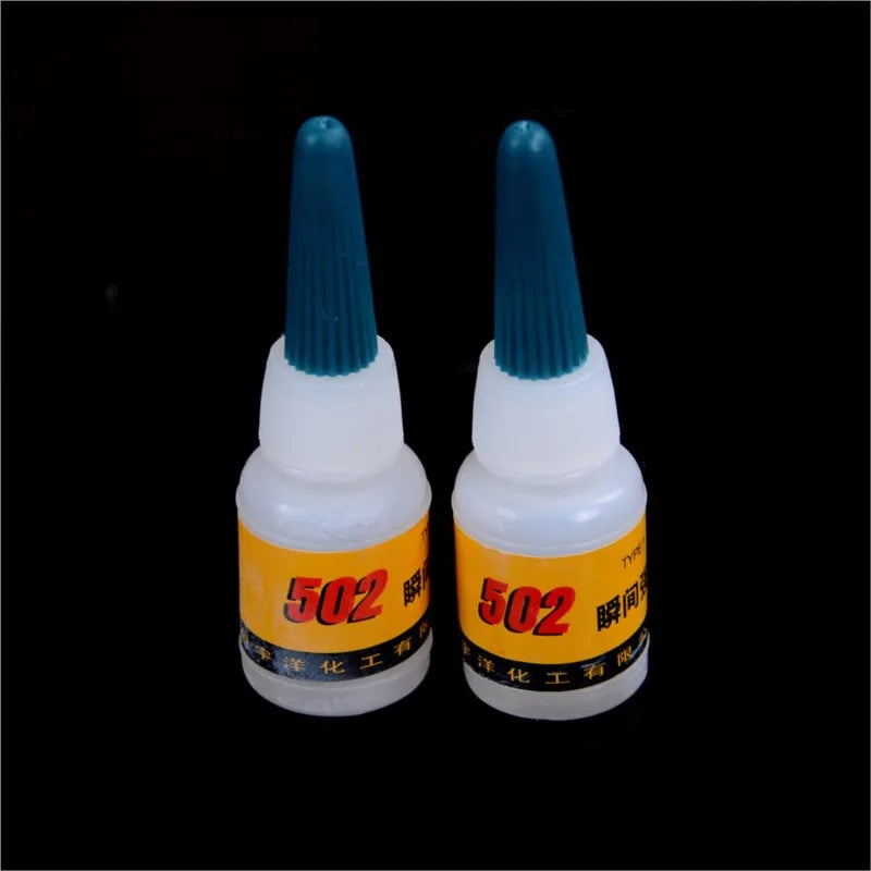 5-Pack 502 Super Glue Instant Cyanoacrylate Adhesive 5g Each