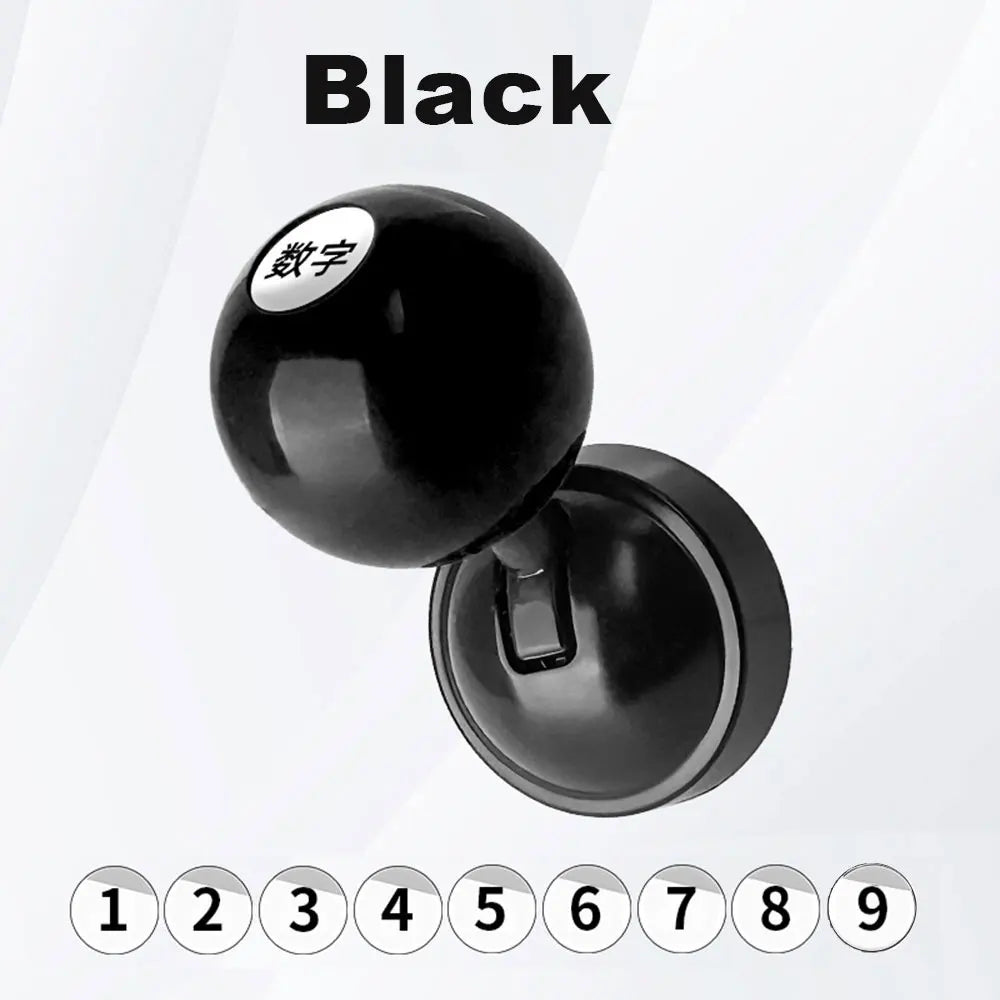 Lucky Number Billiard Ball Car Start Button Cover | DIY Decor