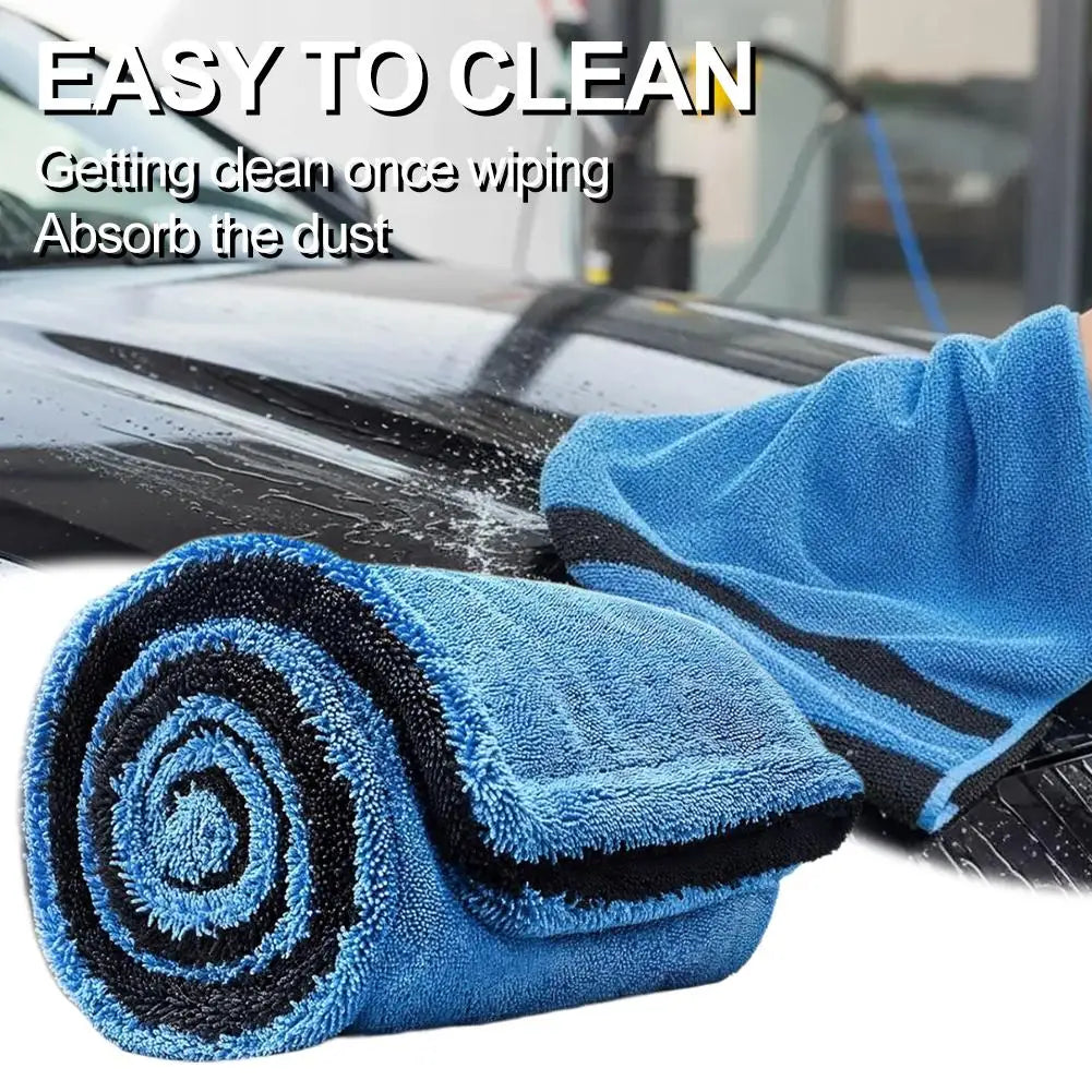 Premium Microfiber Car Wash Towel – Double-Sided 40x40cm