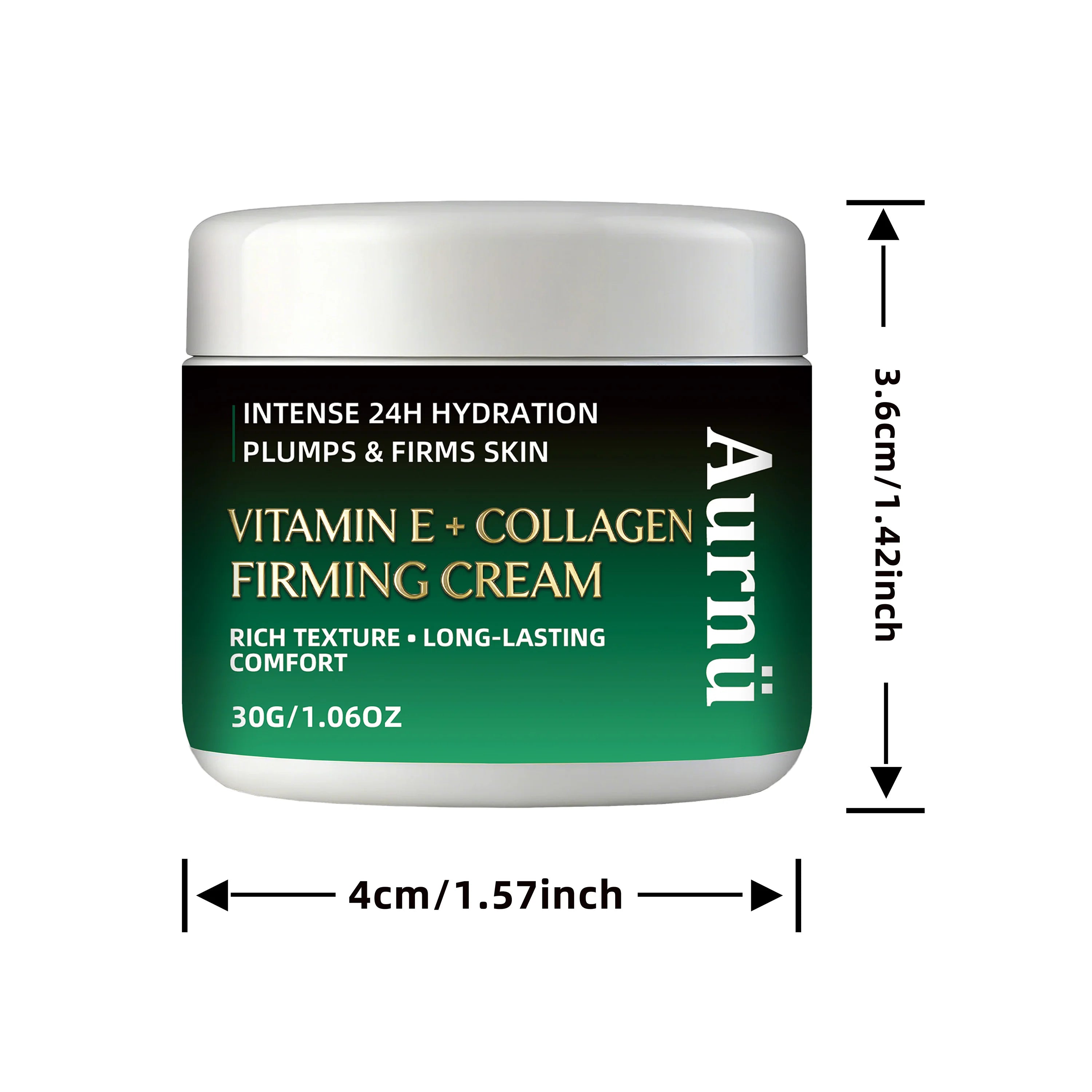 Aurnü Vitamin E Collagen Firming & Hydrating Face Cream Firming Face Cream Oasis Select 30g