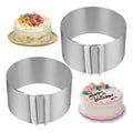 Adjustable Stainless Steel Round Cake Ring Mould for Mousse
