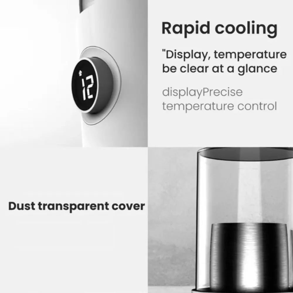 Smart Hot & Cold Cup – Digital Temp Display, Rapid Cool/Heat