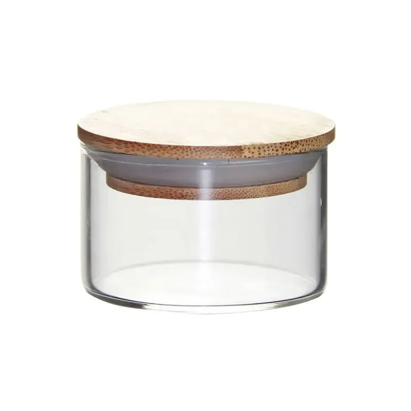 Portable Travel Tea Jar Mini Glass Small Sealed Jar Business Travel Dispenser Bottle Small Tea Storage Jar Oasis Select