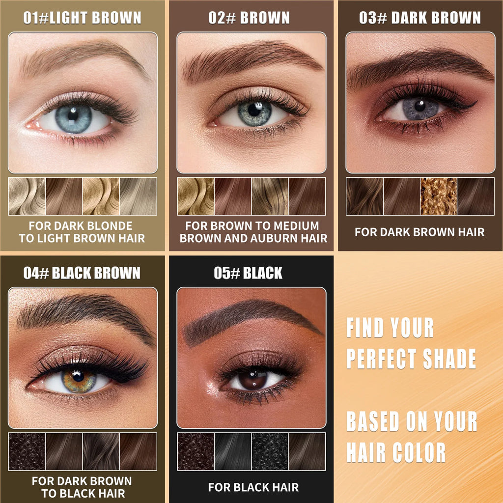 Hello Kiss 2-in-1 Waterproof Microblading Eyebrow Pen – 4 Tips