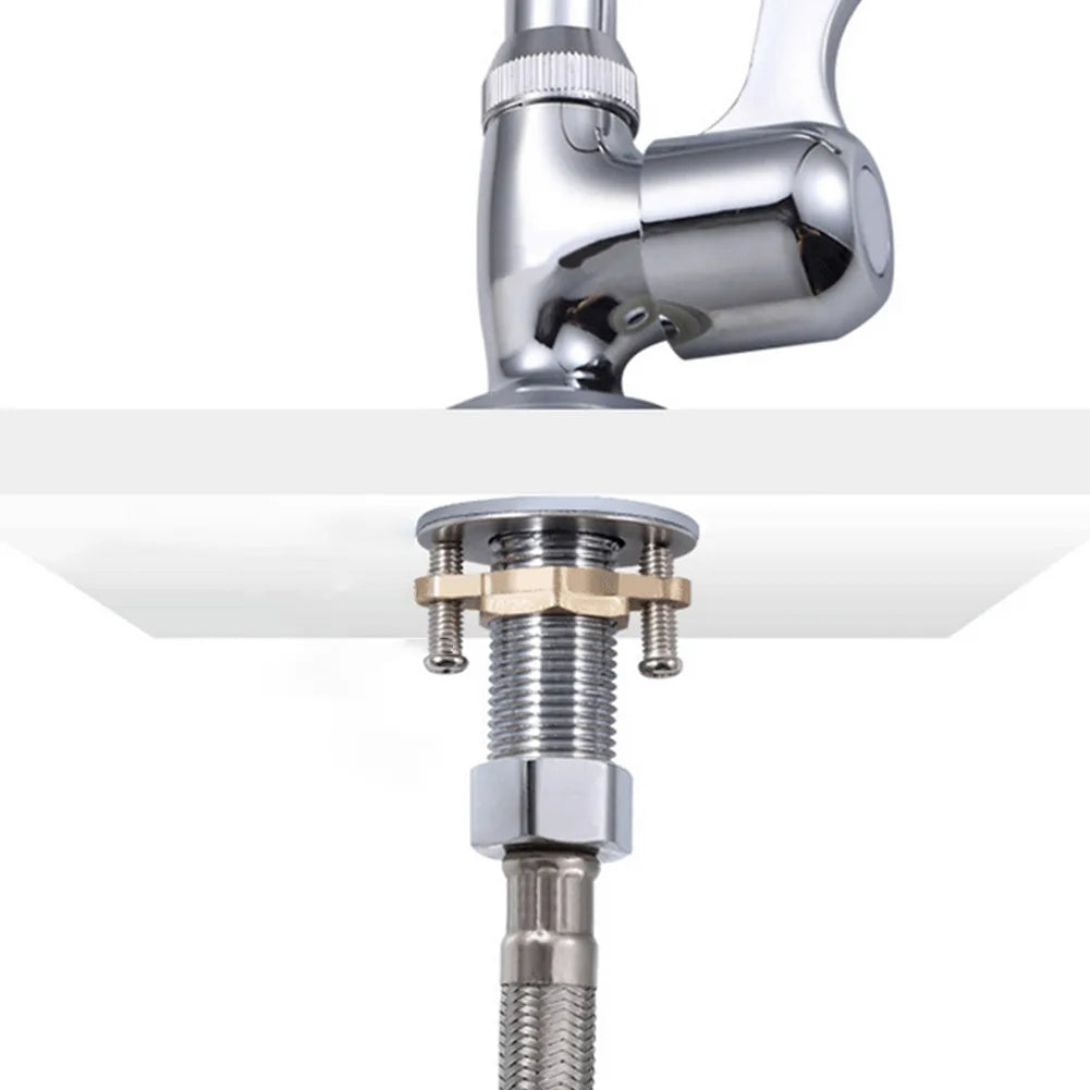 Anti-loosening Fasteners Faucet Fastener Nut Cir-clip Washer Non-loosening For Fixing Faucet Kitchen Wash Basins Fixing Tool Oasis Select