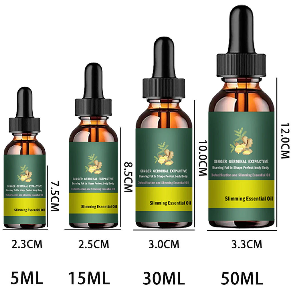 TRSTAY Ginger Slimming Massage Oil – Waist Leg Belly