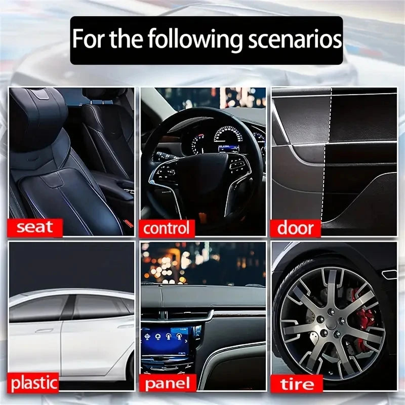 Universal Tire Wax – Restores Black Color & Prevents Whitening