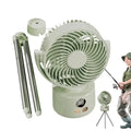 Portable Tripod Fan – USB Rechargeable, Foldable, Oscillating