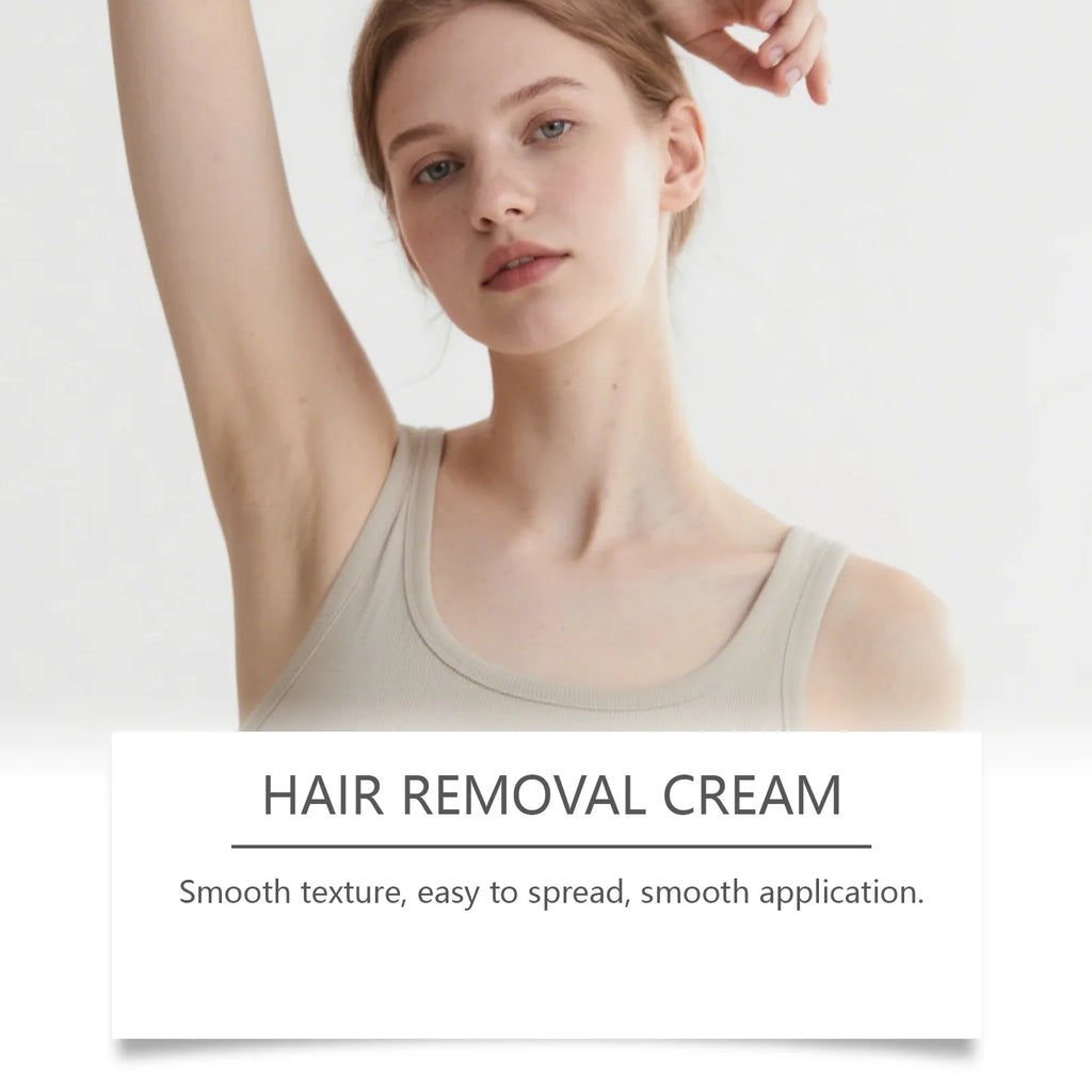 OceAura Painless Hair Removal Cream – Legs, Arms & Underarms Hair Removal Cream Oasis Select