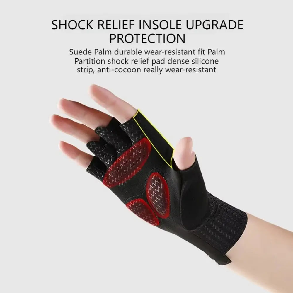Summer Breathable Cycling Gloves Anti-Slip Wear-Resistant Road Bike Glove Shockproof Motorcycle Glove Cooling Sport Gear Oasis Select
