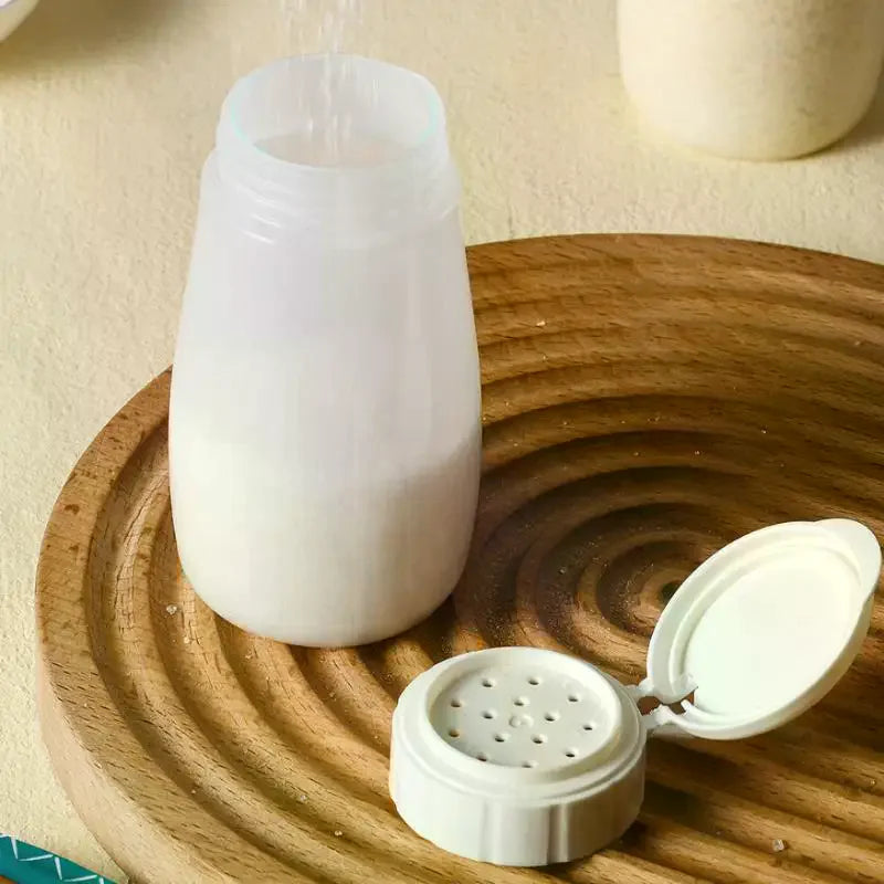 Kitchen Plastic Spice Bottle Barbecue Seasoning Bottle With Lid Salt Pepper Shaker Pepper Shaker Dustproof Mini Seasoning Jar Oasis Select