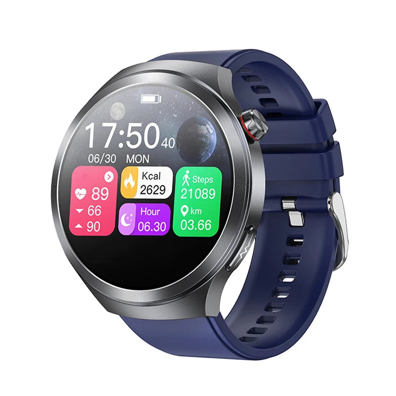AMOLED Screen Men Women ECG PPG Health Smart Watches NFC IP68 Waterproof Blue Tooth Call SOS Music Weather Sports Smartwatch Oasis Select TABLS