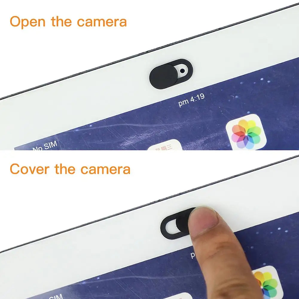 Webcam Cover Slider Privacy Shutter – Universal Laptop & Tablet