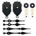 Clock Mechanism DIY Replacement Clock Movement Long Shaft Pendulum Quartz Hands 22mm/23.5mm Repair Or Replace Clock Oasis Select 23.5mm China Mainland