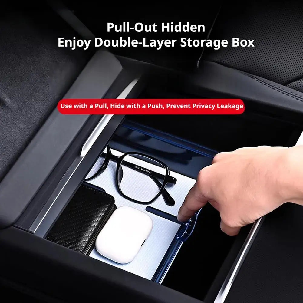 Tesla Model 3/Y/YL Juniper Center Console Organizer Silicone Mat Console Organizer Oasis Select
