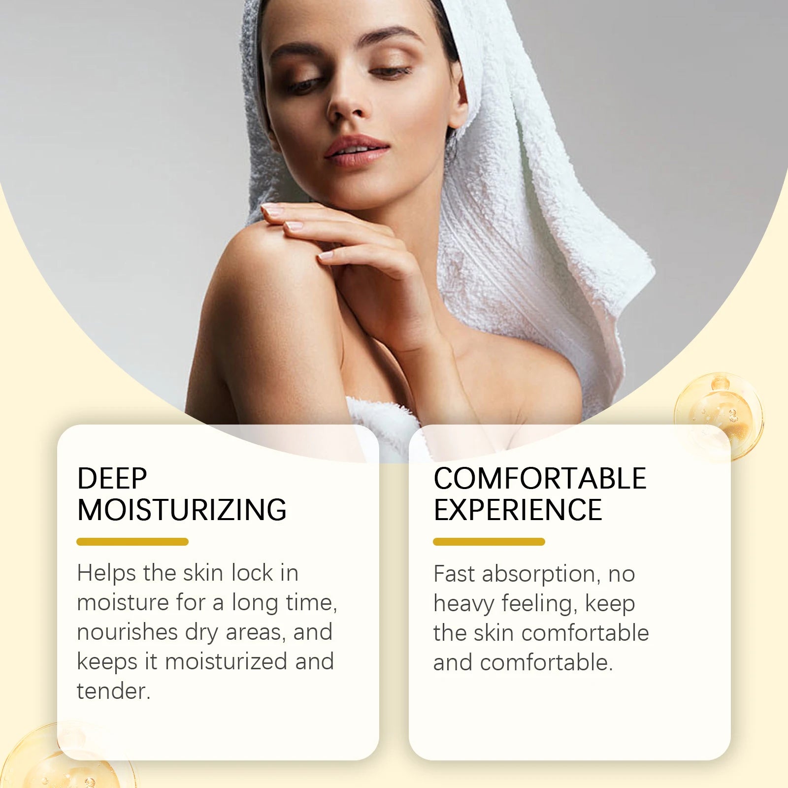 Bee Venom Skin Moisturizer Nourish Dryness Skin Anti Cellulite Firming Brightening Smoothing Body & Face Care Creams Non-Greasy Oasis Select